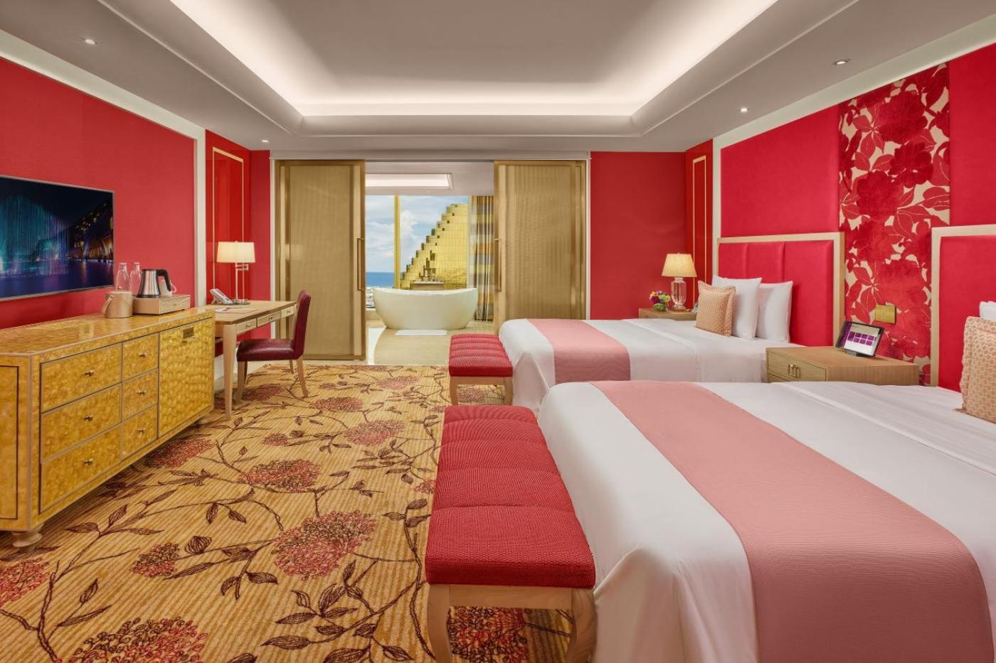 Okada Manila Hotel Pasay Exterior foto Deluxe Ocean View Room
